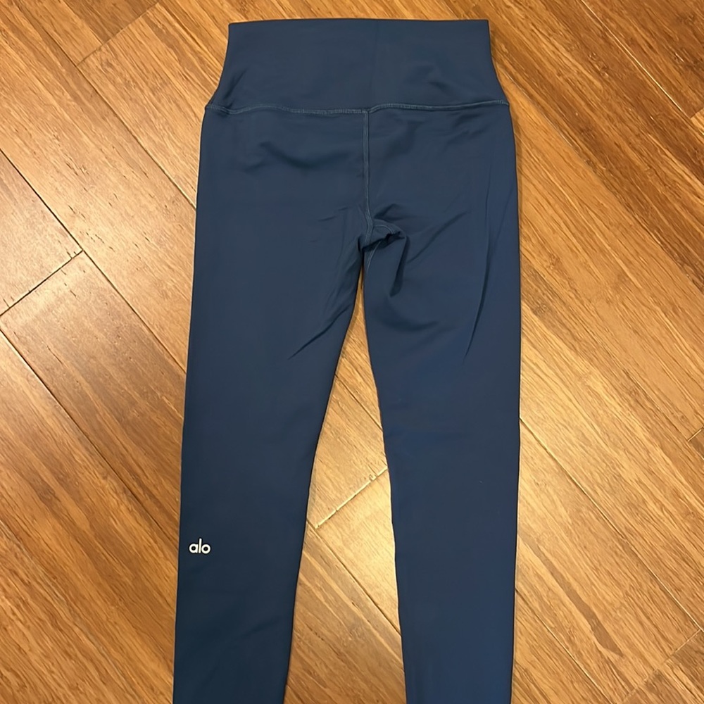 Alo Logo 7/8 High Waist Airbrush Legging